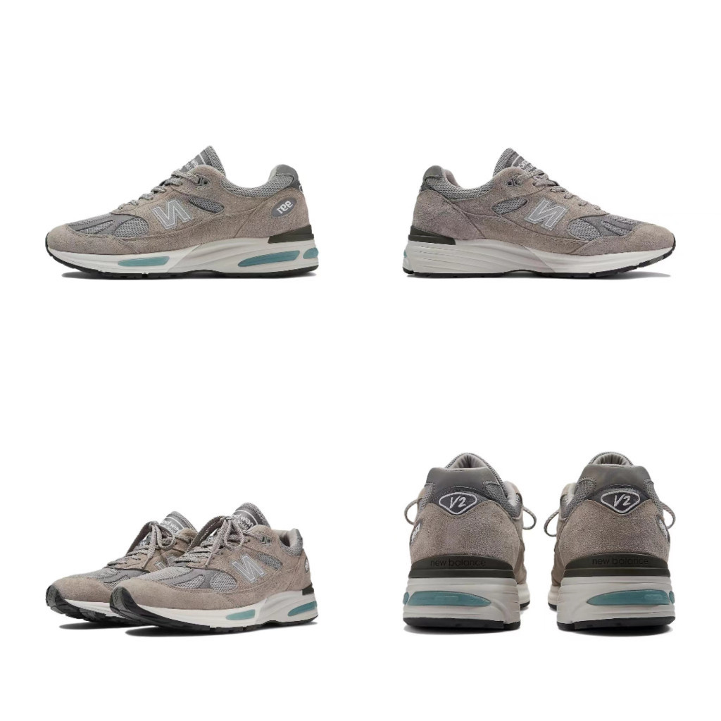 New Balance 991v2 Made in UK รองเท้าลําลอง สําหรับผู้ชาย ผู้หญิง U991GL2