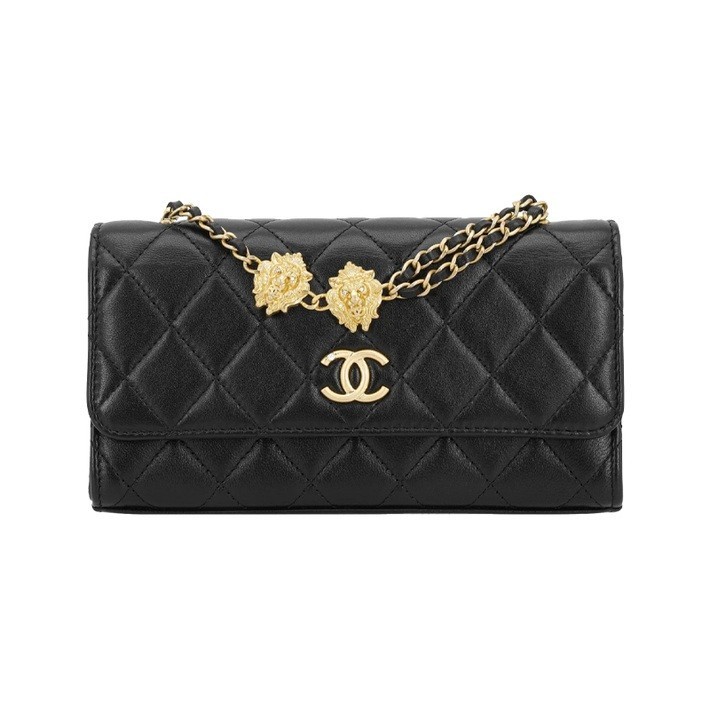 ♞,♘,♙กระเป๋าผู้หญิง CHANEL Chanel แท้ 100% 23A ซีรีส์หนังแกะ / กระเป๋าสะพายโซ่กระเป๋าสะพายข้าง AP34
