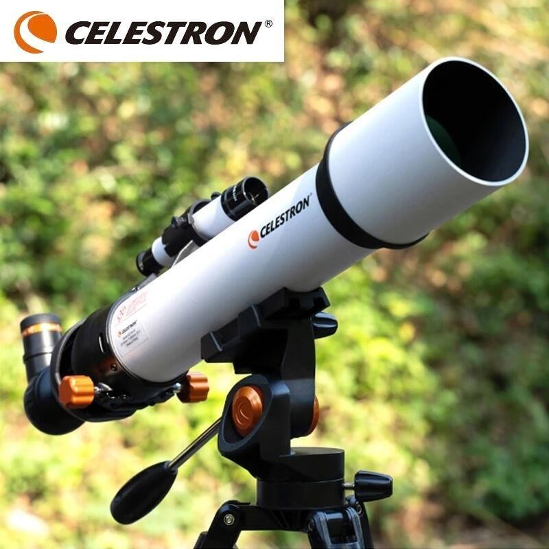 High Magnification Celestron 70/500mm HD Refracting Astronomical Telescope Backpack with Storage Designed for Beginners