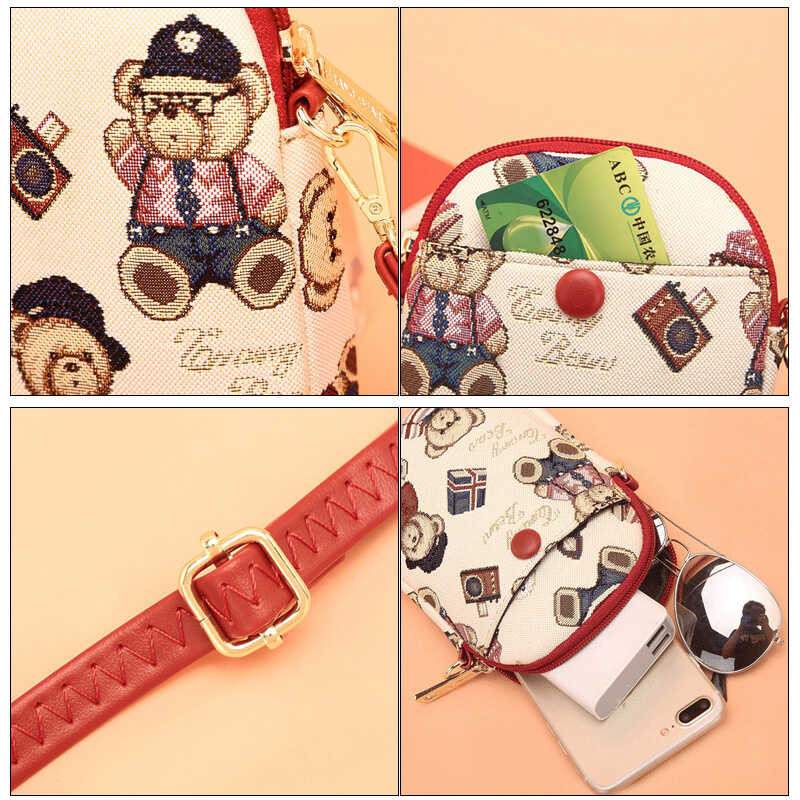 ❤ Just Star⚡จัดส่งฟรี สินค้าพร้อมส่ง⚡ Bear Casual Fashion Mobile Phone W