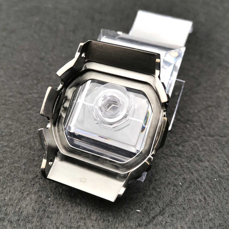 GW/DW5000 สร้อยข้อมือนาฬิกาสแตนเลสสตีลสำหรับ DW5600/5700/5035 GW-