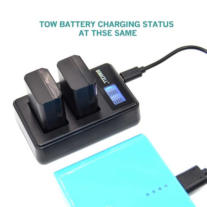 ❤️ Powtree สำหรับ Sony 22Mah 7.2V NP Fw5 Np-Fw5 Npfw5กล้องแบตเตอรี่ Akku + LCD ชาร์จคู่สำหรับอั