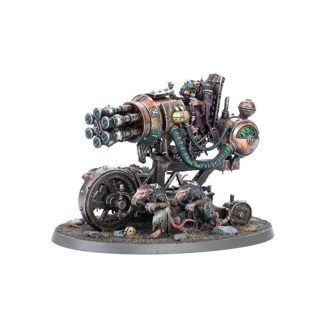 [โมเดลวาแฮมเมอร์] F440 Skaven Mouse Trin Dental Burst Cannon.