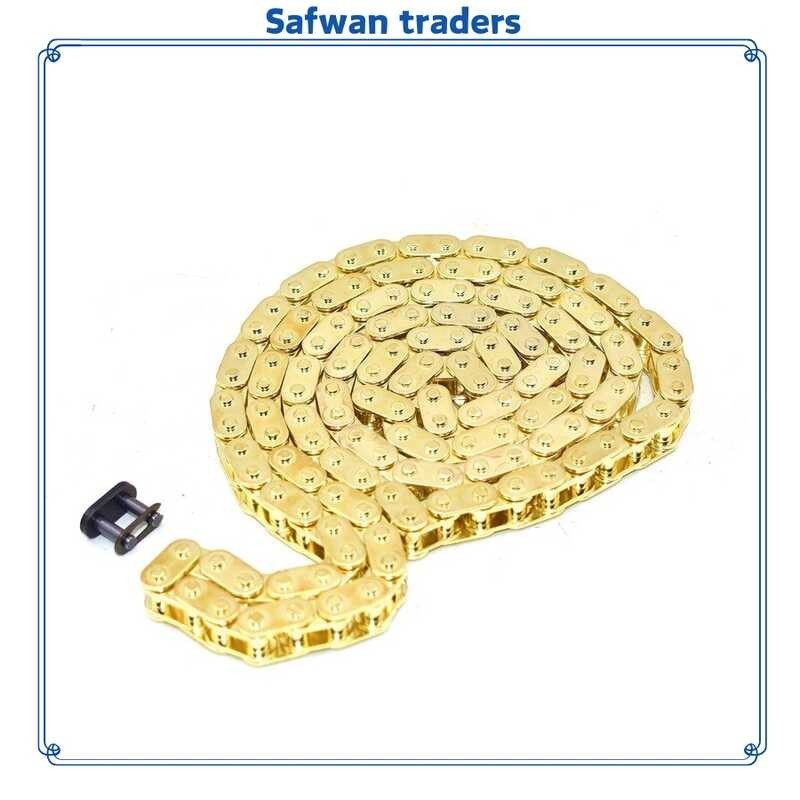 Traders Safwan T8f Chain 136 Links For 2 Stroke 47Cc 49Cc Chinese Mini Dirt ATV Quad 4 Wheeler Pock