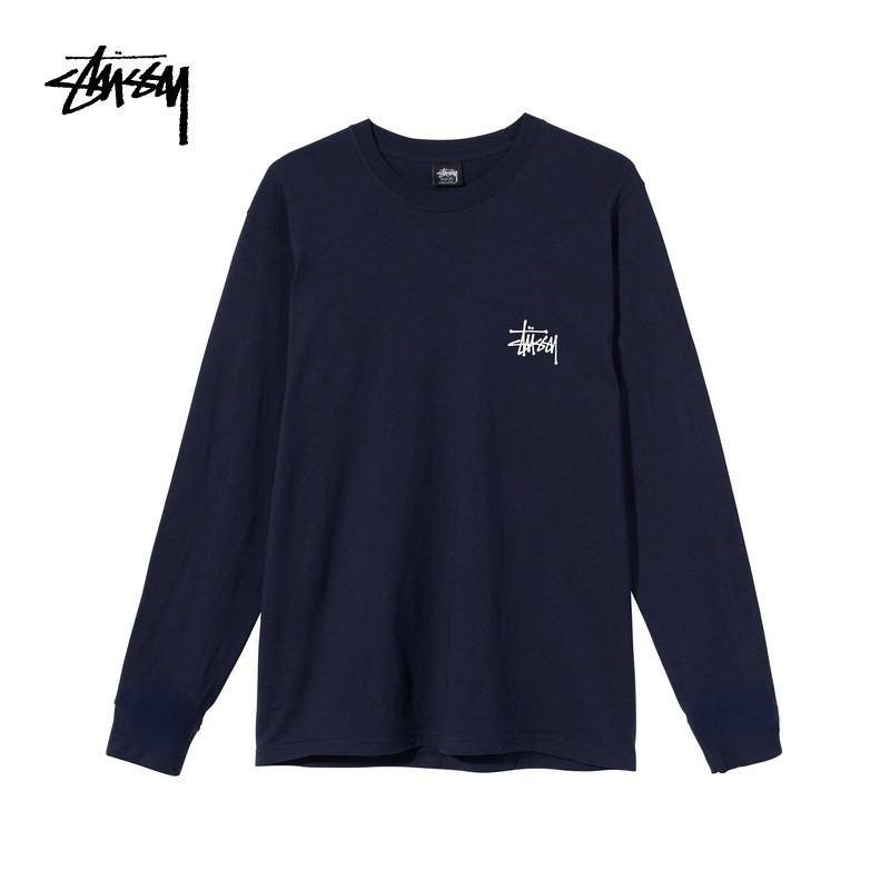 



 ♞เสื้อยืดแขนยาว พิมพ์ลายโลโก้ตัวอักษร Stussy สําหรับผู้ชาย 1994649G