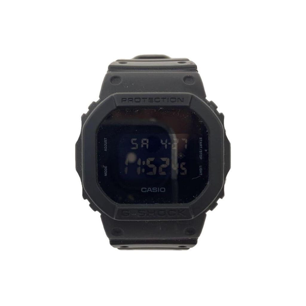 Casio นาฬิกาข ้ อมือ G-Shock DW-5600BB สีดําผู ้ ชายดิจิตอลควอตซ ์ ส ่ งตรงจากญี ่ ปุ ่ นมือสอง
