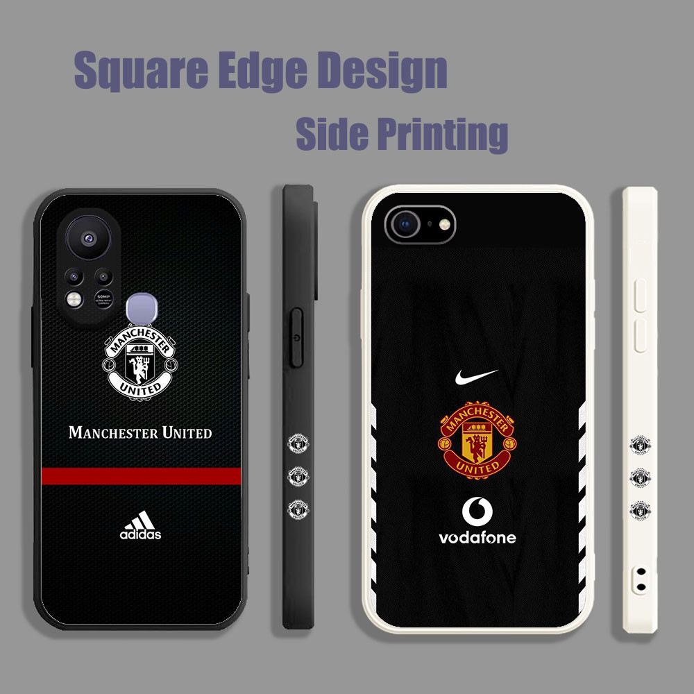 ปลอกสําหรับ Vivo Y20 Y20s Y20i Y20sG Y12s Y12A แมนเชสเตอร์ ยูไนเต็ดฟุตบอลคลับโลโก้ Art OV003 เคสโทรศ