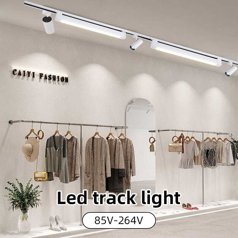 220V NEW track ceiling light 12/20/30/40W spotlight living room kitchen LED good for trail lighting 