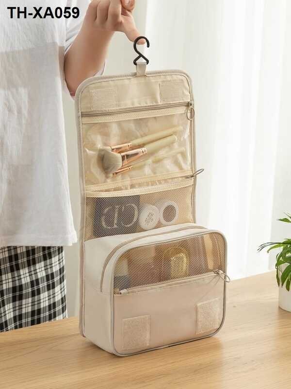 MUJI ญี่ปุ่นนำเข้า muji wash bag กระเป๋าเครื่องสำอางหญิงแบบ