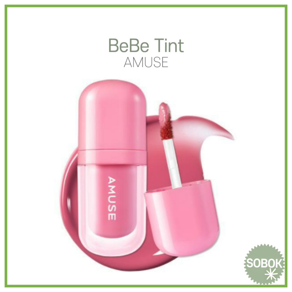 [AMUSE] Bebe Tint ลิปทินท์ น้ํามัน 8 สี Oil Lip Tint