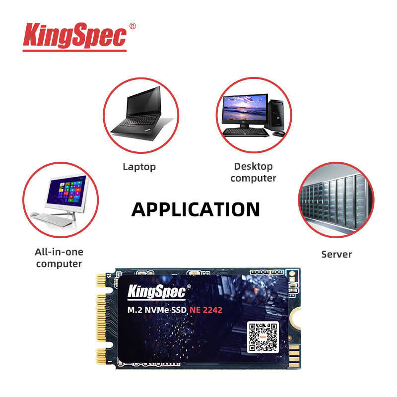 128GB 256GB KingSpec ssd m2 M.2 SSD 120GB 240GB 512G Hard Disk m.2 2242 pcie nvme hard drive For la