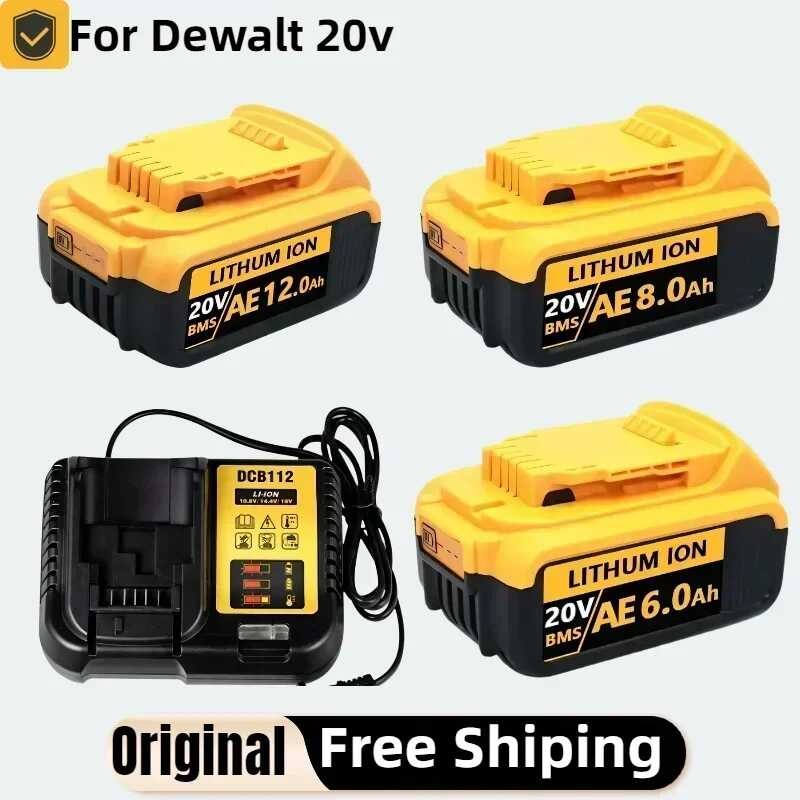 ❥ 18 V/20 โวลต์ MAX Dcb203 แบตเตอรี่ลิเธียมสําหรับ 18V Dcb184 Dcb2