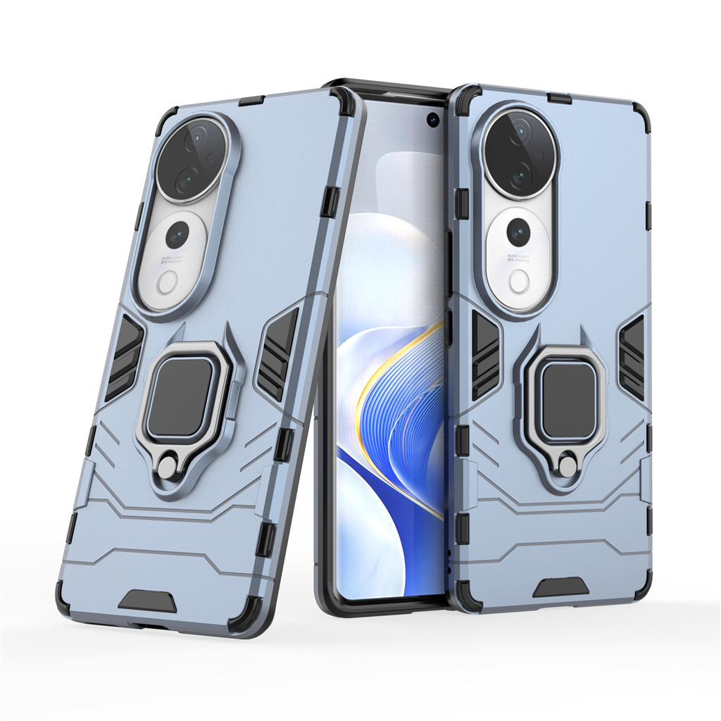 เคสโทรศัพท์กันกระแทกสําหรับVivo V30 V40 V27 V29 Pro V50 V30E V40E V27E V29E V30 V40 Lite V40SEแหวนฝา