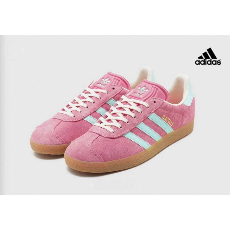 ♞,♘(พร้อมส่ง ของแท้ 100%) ADIDAS GAZELLE BLISS PINK CLEAR MINT