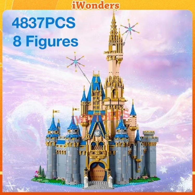 สินค้าใหม่ บล็อกตัวต่อเลโก้ รูปปราสาทดิสนีย์ มิกกี้ มินนี่เมาส์ 43222 สร้างสรรค์ ของเล่น ของขวัญ สํ