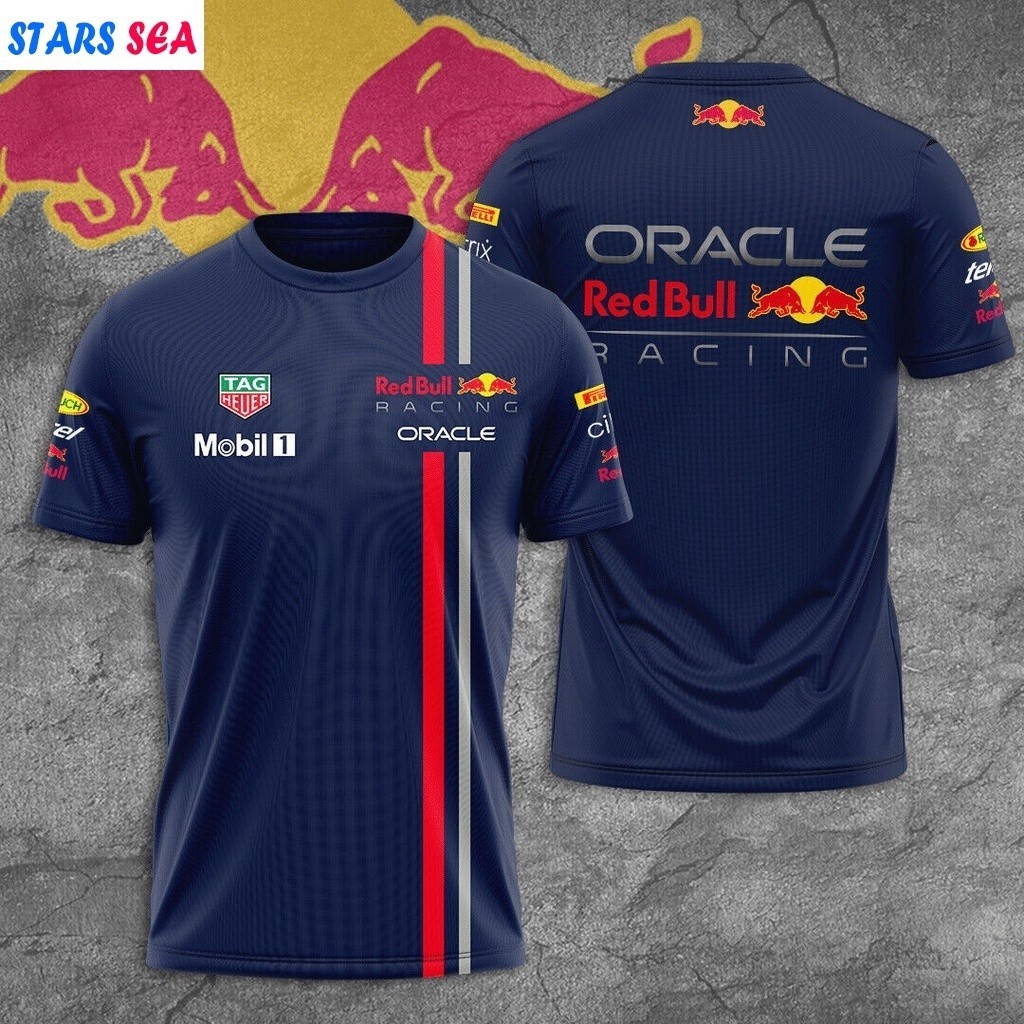 เสื ้ อยืด Red Bull Racing Red Bull Formula Tag Heuer Mobil T Shirt