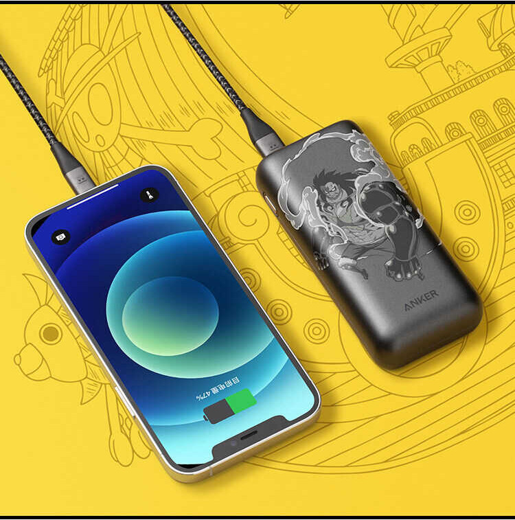 ❤ Anker & One Piece Powercore Slim 10000Mah Power Bank Iphone. Powerbank Quick Charger