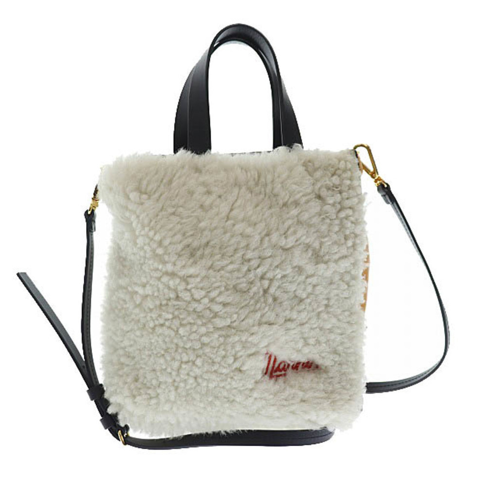 Marni MARNI Soft New Mouton 2 Way Shoulder Tote Bag Direct from Japan Secondhand