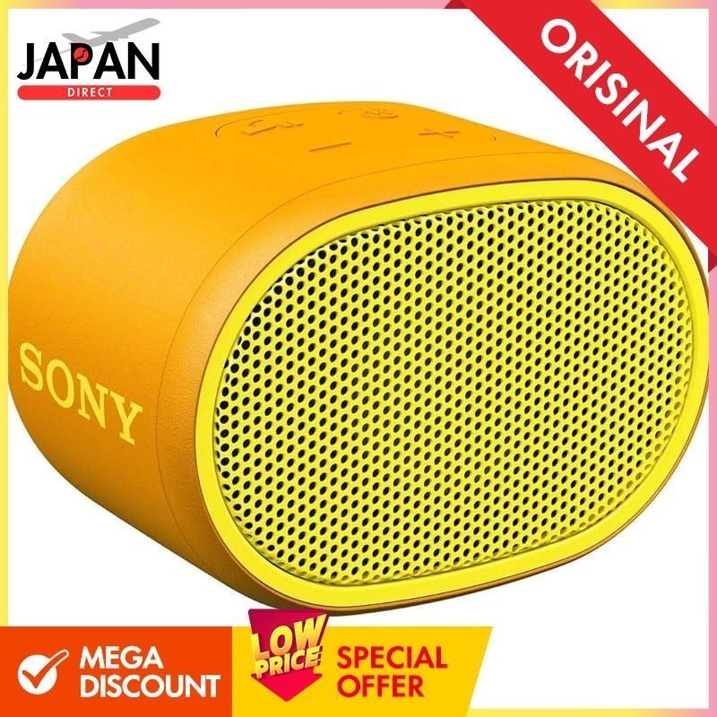 Sony (SONY) Wireless Portable Speakers SRS-XB01 Y : Waterproof Bluetooth Operable without phone, st
