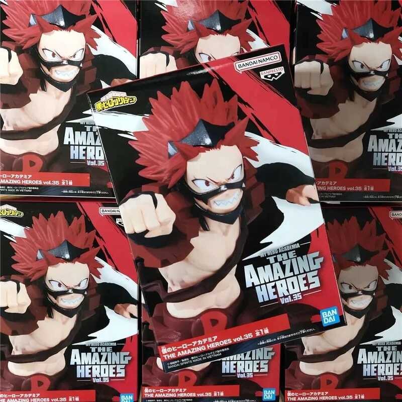 ❤️ ❤️ ต้นแบบ Bandai ฮีโร่สถาบันการศึกษาของฉัน Kirishima Eijiro Dxction FIGURE Anime สะสมเครื่อง