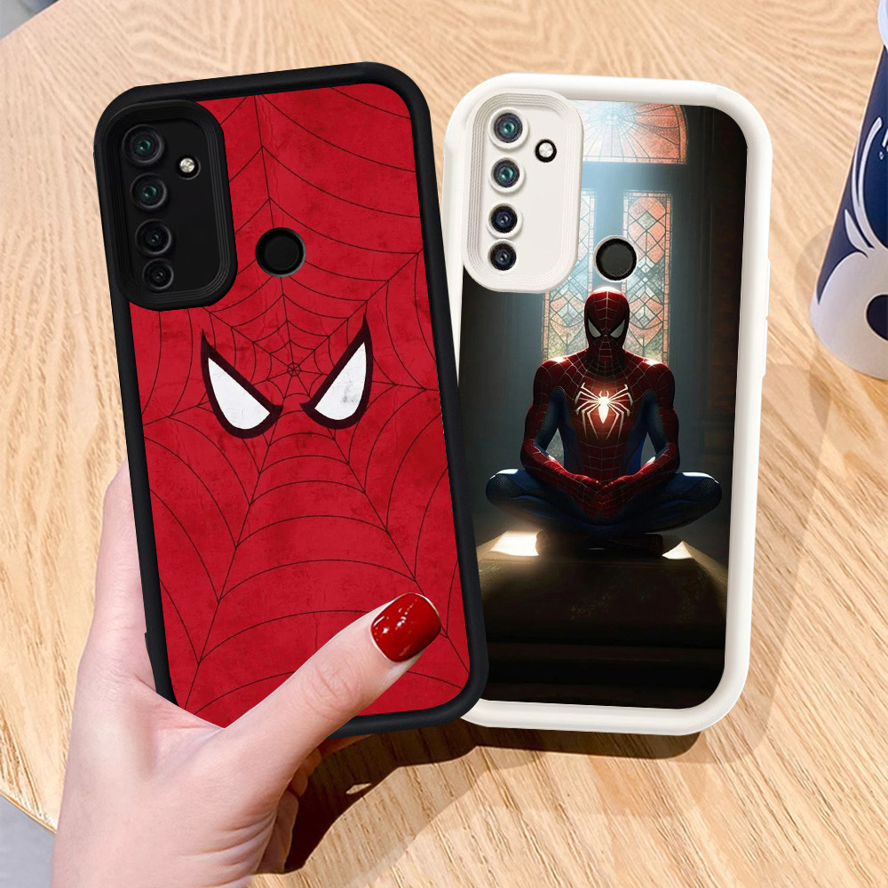 สําหรับRealme 5i C71 C73 6i 5 5s Narzo 10 10A 20A C75 เคสซิลิโคนH-62 Spider-man