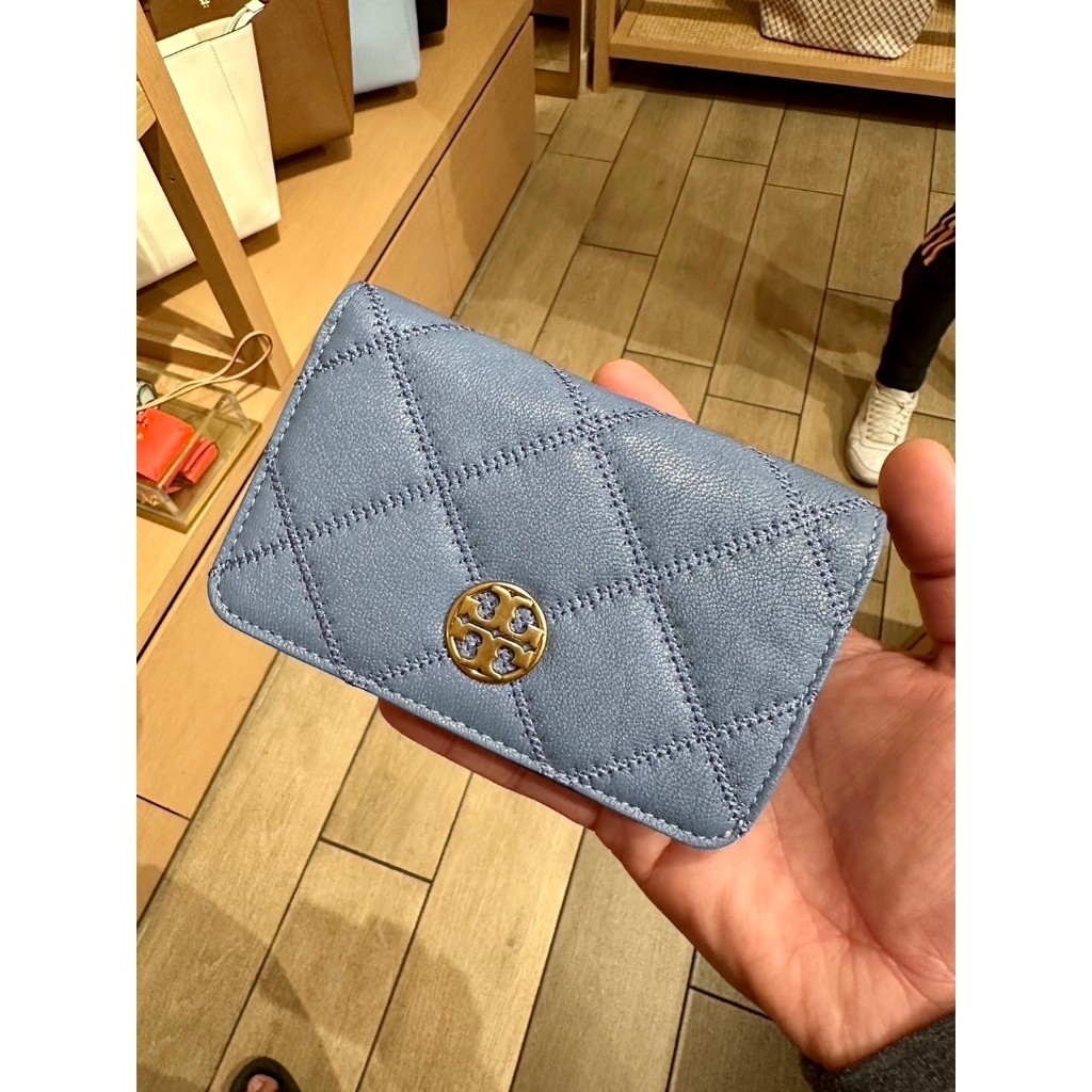 ♞,♘Tory Burch Willa Medium Wallet กระเป๋าสตางค์ผู้หญิง ขนาดกลาง