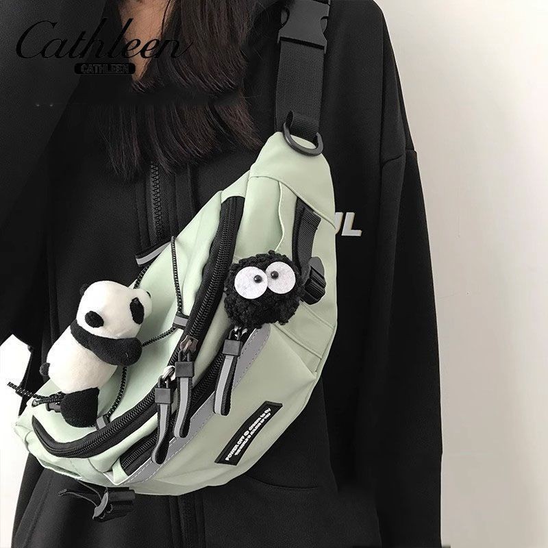 ♞Korean Casual Crossbody Bag Unisex Chest Bag