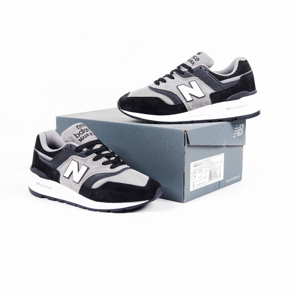 (VLTAVN) Sepatu New Balance 997 CUR Black Grey - NB 997