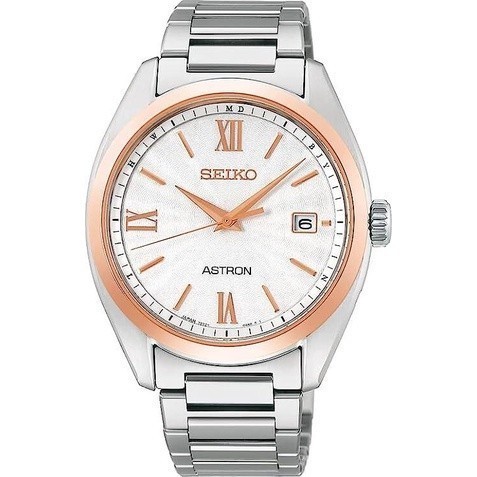 นาฬิกาข้อมือ Jdm Seiko Astra Series Titanium Alloy Sapphire Eco-Drive Radio Wave สําหรับผู้ชาย Sbxy