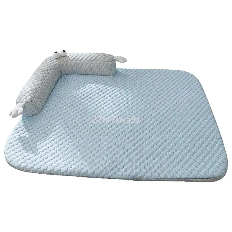 Pet Cooling Ice Pad Dog Cooling Mat ล้างทำความสะอาดได้ Pet Cooling Mat สำหรับสัตว์เลี้ยง Cat Bed Cu
