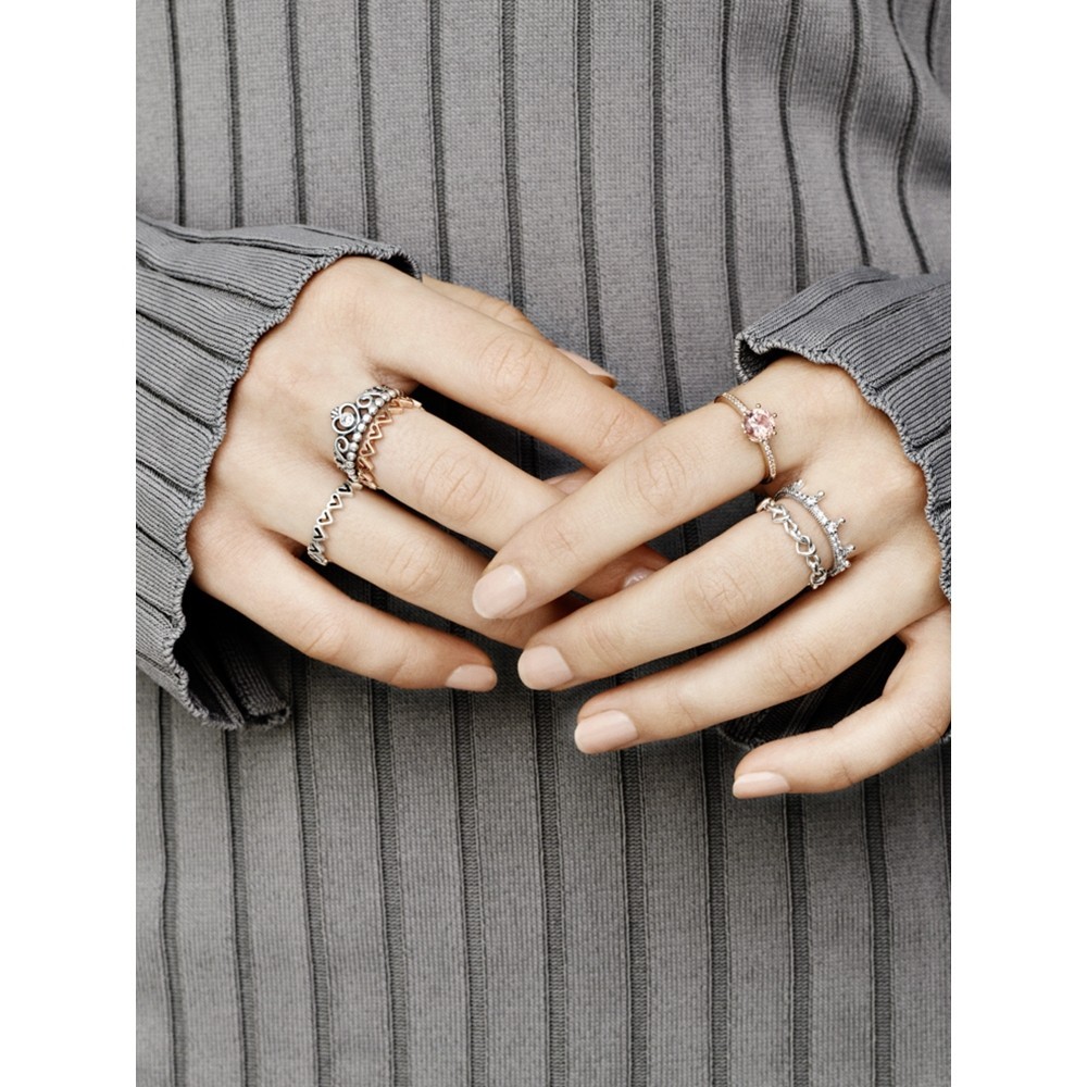 ♞THAIสินค้าพร้อมส่งในไทยPandoraแท้ แหวนpandora เงิน925 pandoraแหวน ของแท้100% แหวนผู้หญิง เครื่องปร