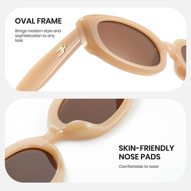 ❤ Cyxus แฟชั่นแว่นตากันแดดป้องกันรังสี UV สำหรับผู้หญิ