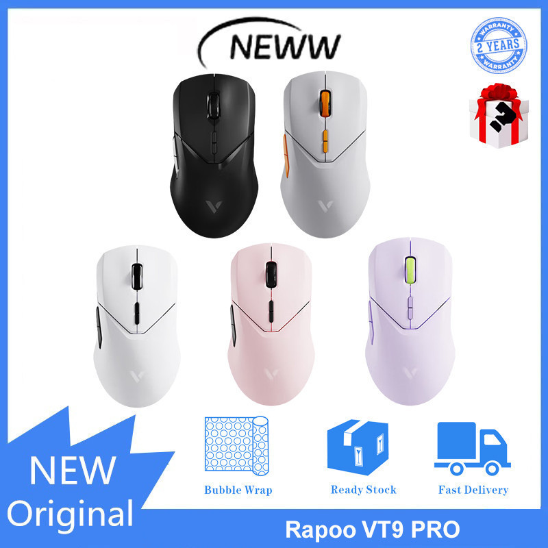 Rapoo VT9 PRO เมาส์เกมมิ่งไร้สาย โหมดคู่