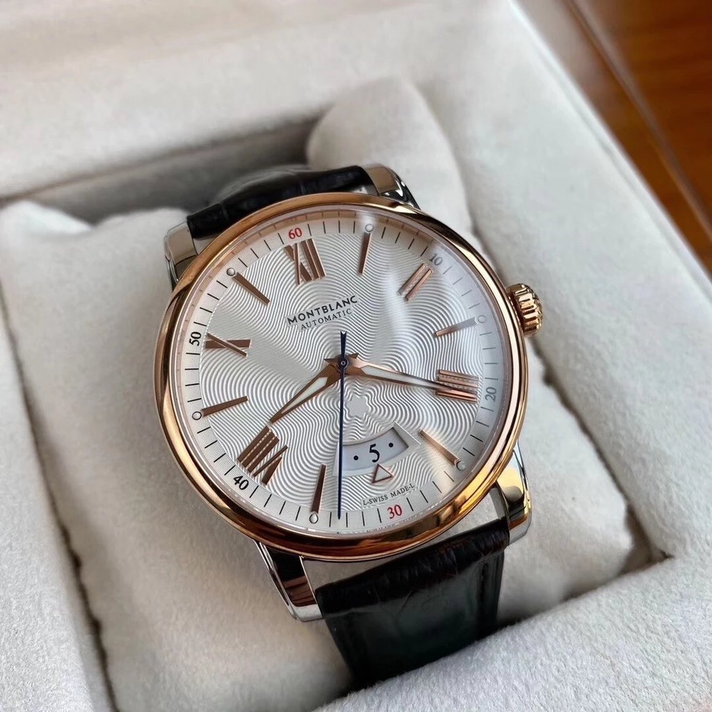 [ คุณภาพสูง ] Montblanc 4810 Series Automatic Mechanical Watch, Men 's Watch ซีรีส ์ นี ้ จาก Braun