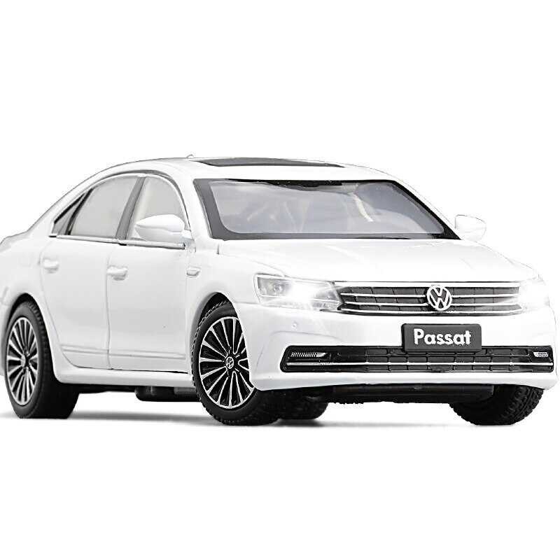 Toy JACKIEKIM Diecast Vehicle Model JKM 1:32 Scale Passat Car Sound & Light Educational Collection