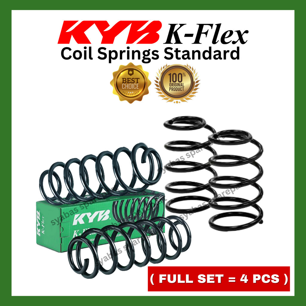 HONDA CIVIC S5A (1.7) / S5H (2.0) FRONT / REAR / SET COIL SPRING STANDARD KYB K-FLEX (2 หรือ 4 ชิ้น)