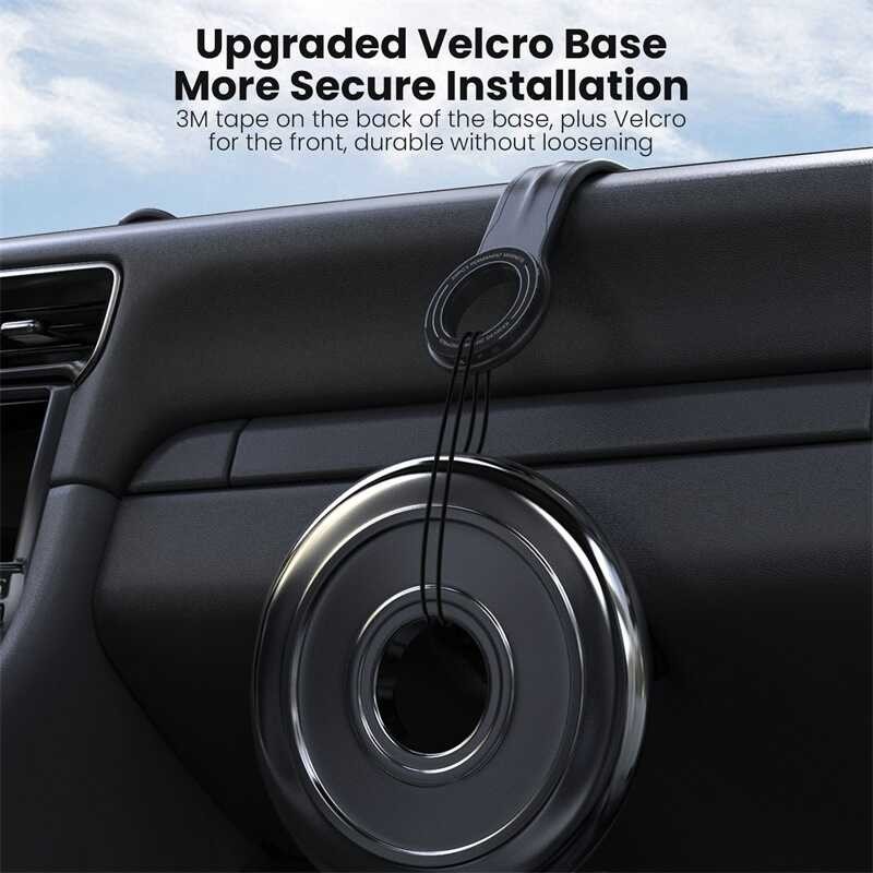 ❤ VYVYLABS Magnetic Car Mount Phone Holder Bending Foldable One-Second Operation For Center Co