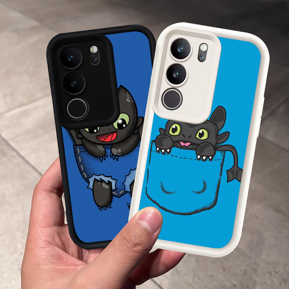 เคสสําหรับ VIVO Y19S V40 Lite Y300 Pro V29 V50 Y83 5G เคสซิลิโคน H-37 ฟันฟัน