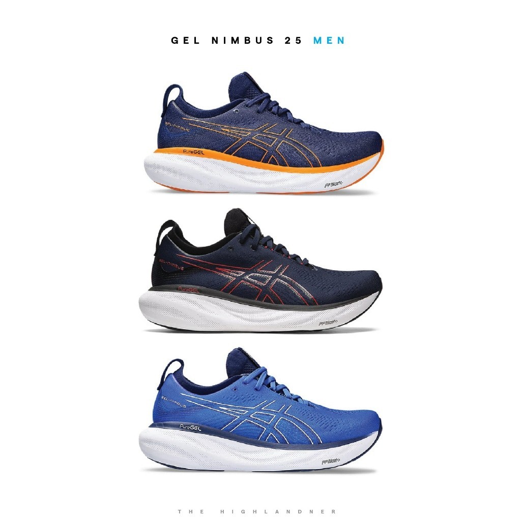 ♞,♘,♙ASICS GEL NIMBUS 25 MEN WIDE | รองเท้าวิ่งผู้ชาย