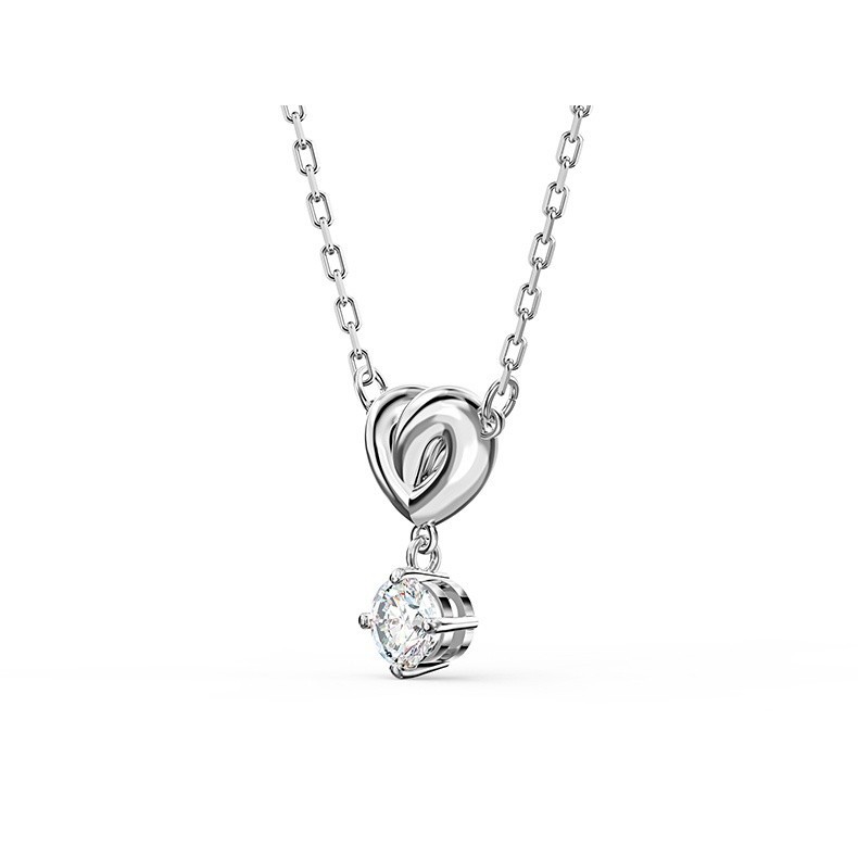 



 ♞,♘,♙สร้อยคอ Swarovski Swarovski LIFELONG HRT สร้อยคอ Wang Yibo แฟชั่น จี้คริสตัล สร้อยคอคริสต