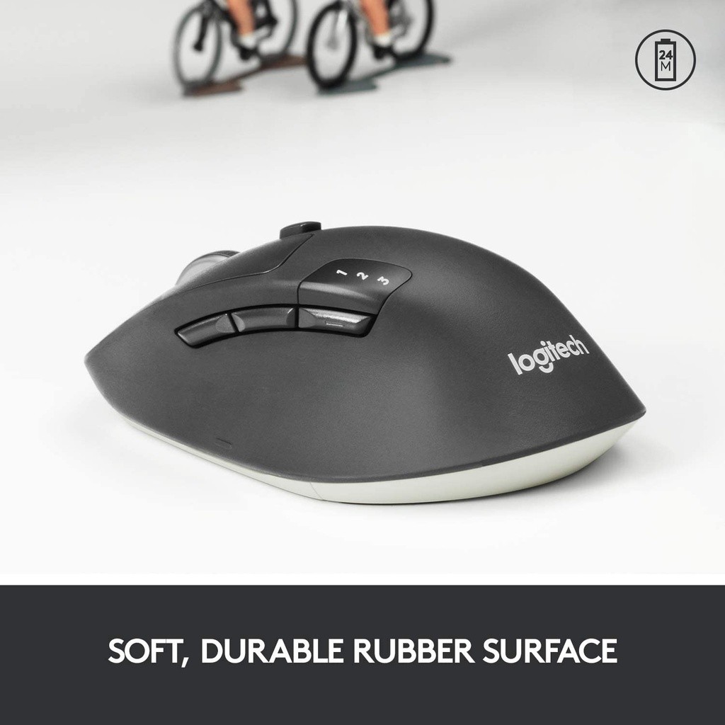 



 ♞️เมาส์ไร้สาย️ LOGITECH M720 Triathlon Multi-Device Wireless Mouse, Bluetooth 1000 DPI, 8 Butt