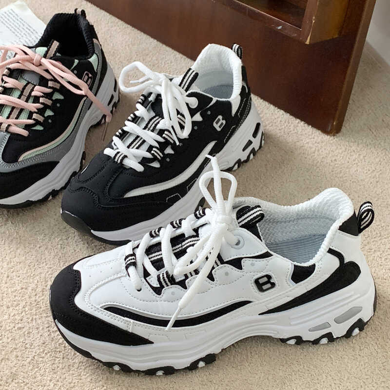 ❤ MISTERY รองเท้าผ้าใบผู้หญิง รองเท้าผ้าใบส้นสูง รุ่น LI