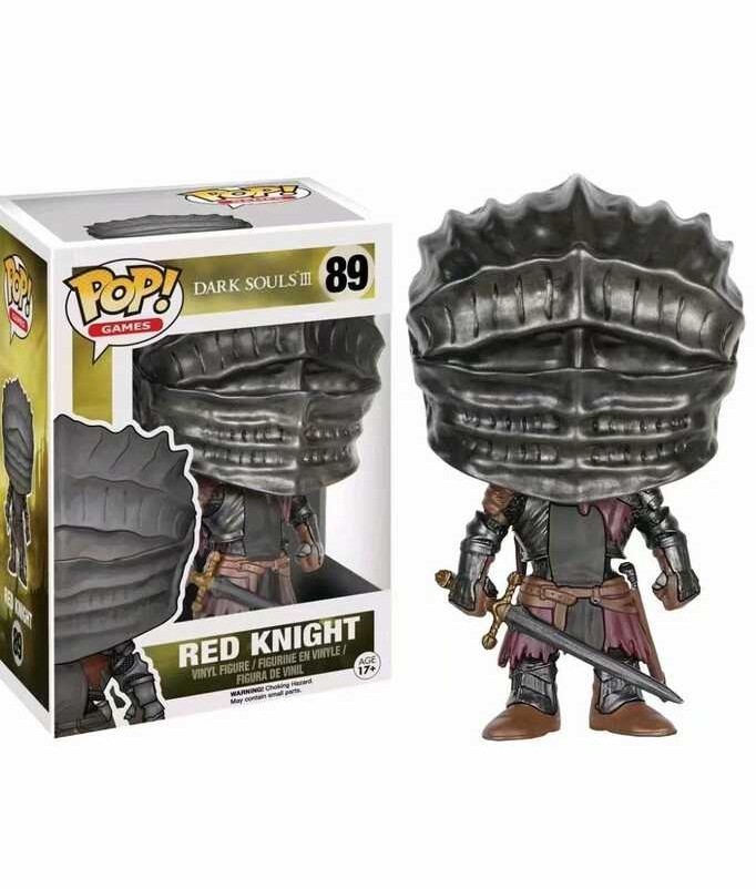 Funko POP #89 Dark Souls ⅲ Soul Of Cinder Car Figure Model Ornament A420 Children's Toy Birthday G