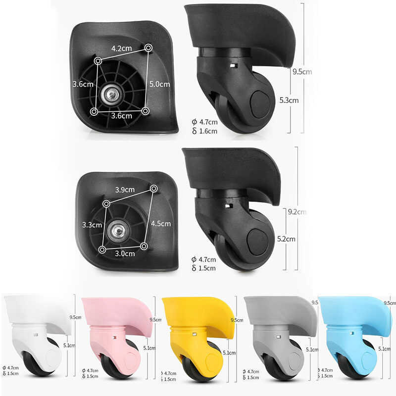 W041 Trolley Case Lage Universal Wheel Roller Repair Accessories Baggage Code Pulley Omni Wheel Rep