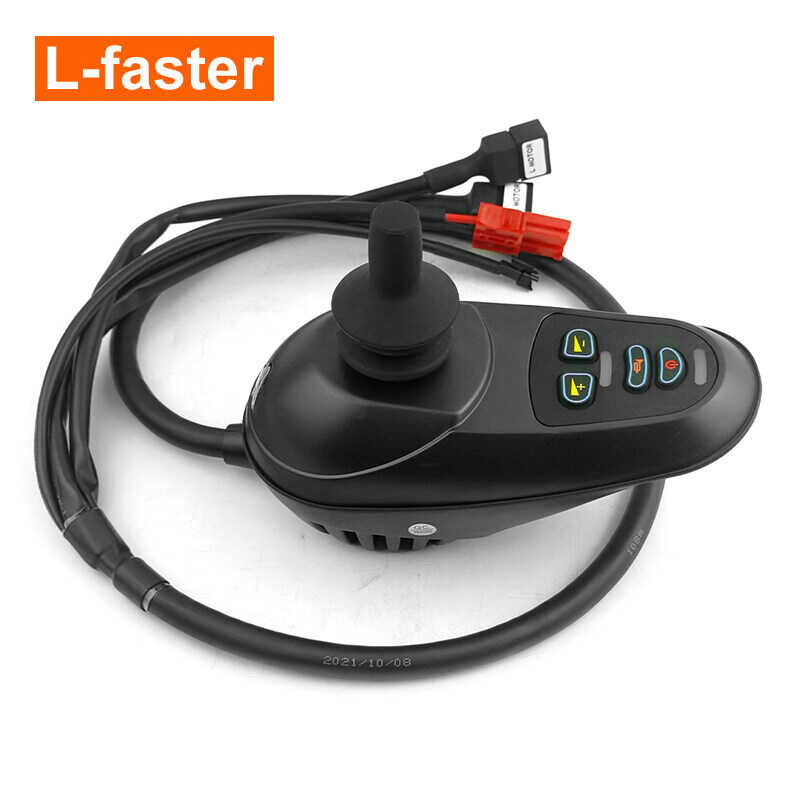❤ L-Faster 24โวลต์ไดรฟ์คู่แปรงมอเตอร์จอยสติ๊กควบคุมไปข้