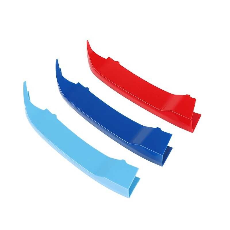 ❤ For X1 Series U11 2023 3D M Styling Front Grille Trim Bumper Cover Strips Stickers External Car