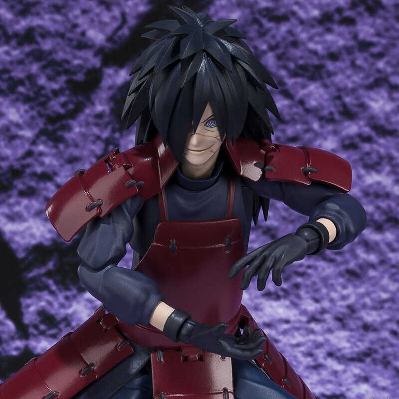 Toystoreshop 15ซม. อะนิเมะ Naruto Shippuden Uchiha Madara SHF Collection Action Figure