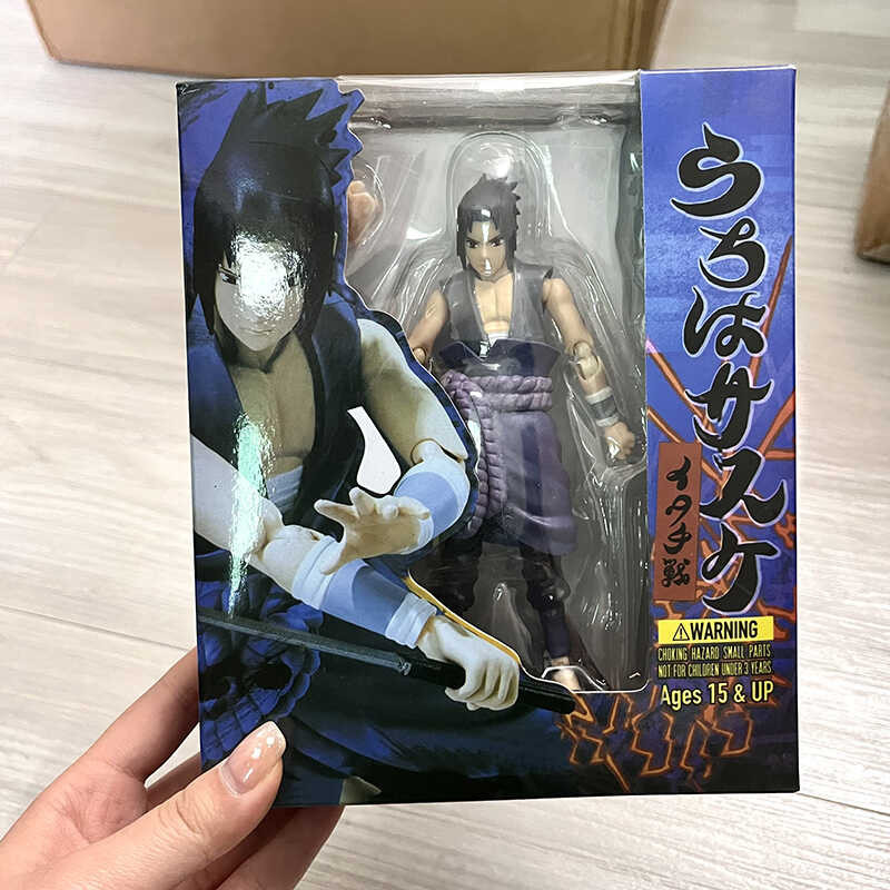 Naruto อะนิเมะ Ninja Sasuke Kakashi Uchiha Madara Itachi Jiraiya Boruto Shippuden Action Figure ของเ