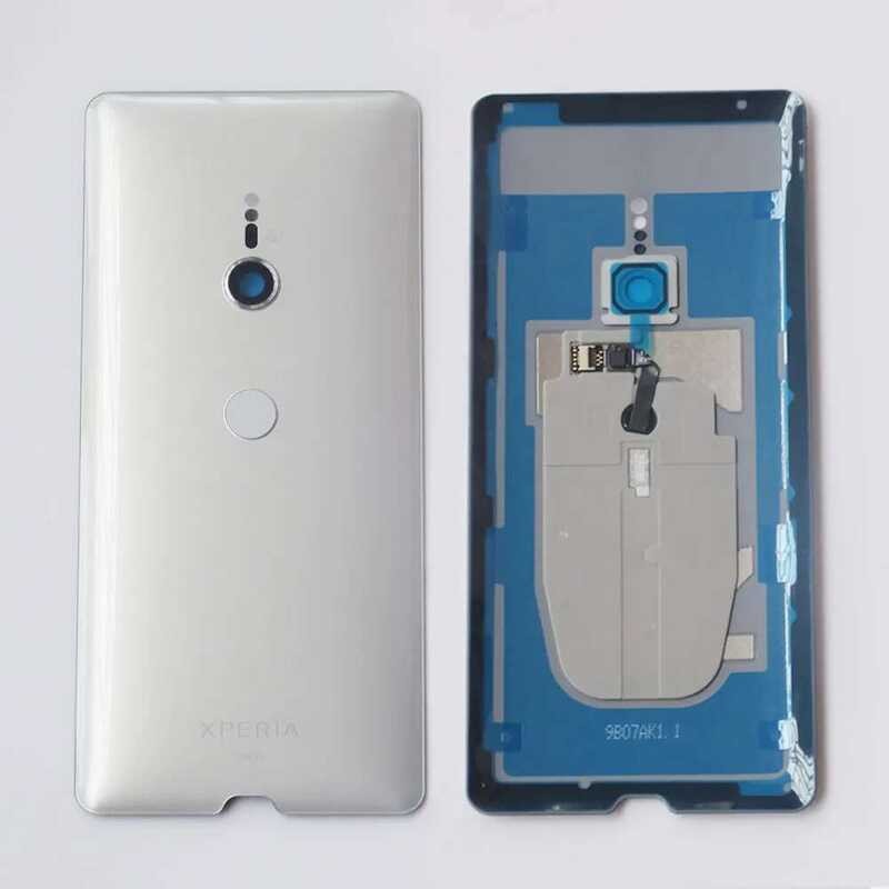 ❤️ ฝาหลังกระจกครอบแบตเตอรี่สำหรับ Sony Xperia Xz3 H8416 H9436แบตเตอรี่ฝาหลังเคสตัวเครื่องเลนส์ก