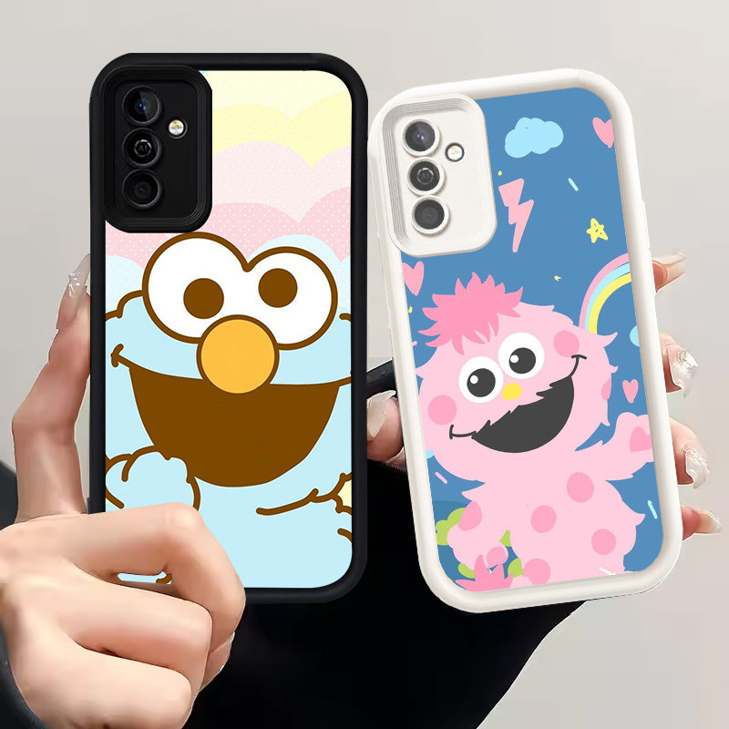 เคสสําหรับ Samsung Galaxy A15 A24 A54 A14 A16 5G เคสซิลิโคน H-53 Sesame Street